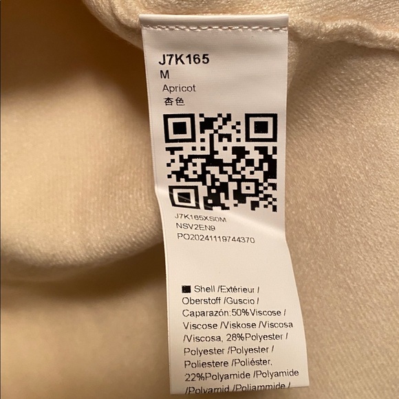 Apricot Short Sleeve Cardigan…size M - Picture 5 of 5